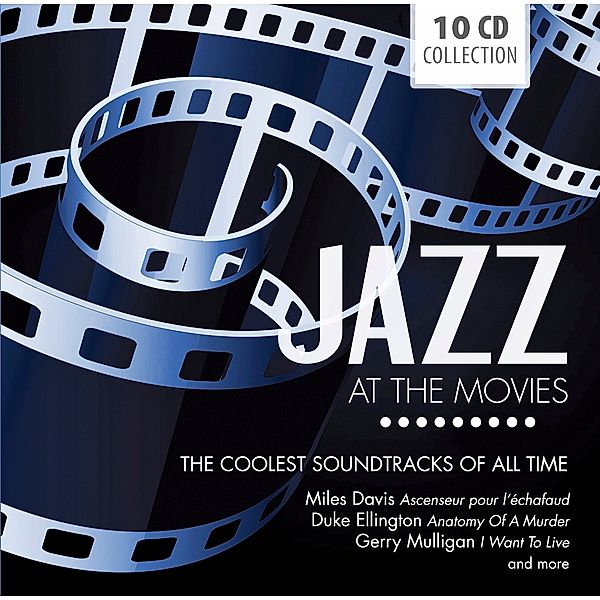 Jazz At The Movies, 10 CDs, Miles Davis, Johnny Mandel, Art Blakey, Ellington
