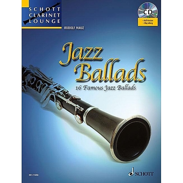 Jazz Ballads, für Klarinette,m. Audio-CD