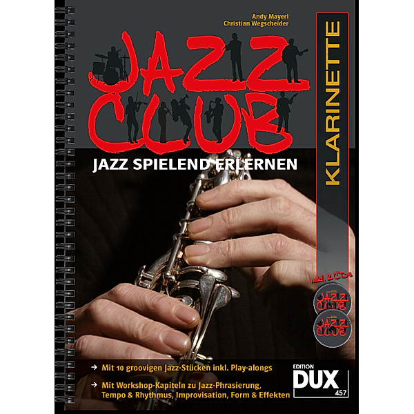 Jazz Club, Klarinette, m. 2 Audio-CDs, Andy Mayerl, Christian Wegscheider