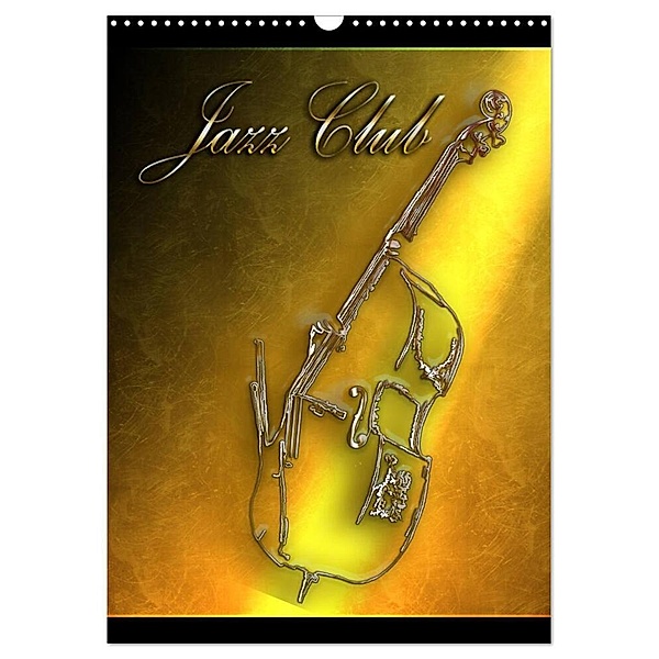 Jazz Club (Wandkalender 2024 DIN A3 hoch), CALVENDO Monatskalender, Bluesax