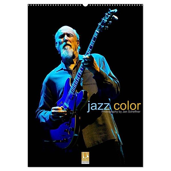 jazz color (Wandkalender 2024 DIN A2 hoch), CALVENDO Monatskalender, Jan Scheffner