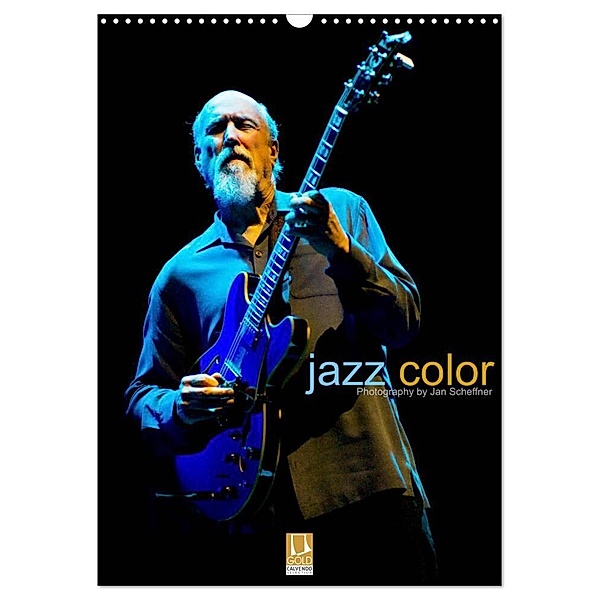 jazz color (Wandkalender 2024 DIN A3 hoch), CALVENDO Monatskalender, Jan Scheffner