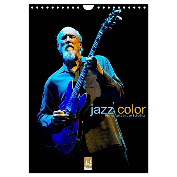 jazz color (Wandkalender 2024 DIN A4 hoch), CALVENDO Monatskalender, Jan Scheffner