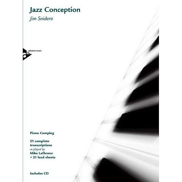 Jazz Conception, Piano Comping, w. Audio-CD, Jim Snidero