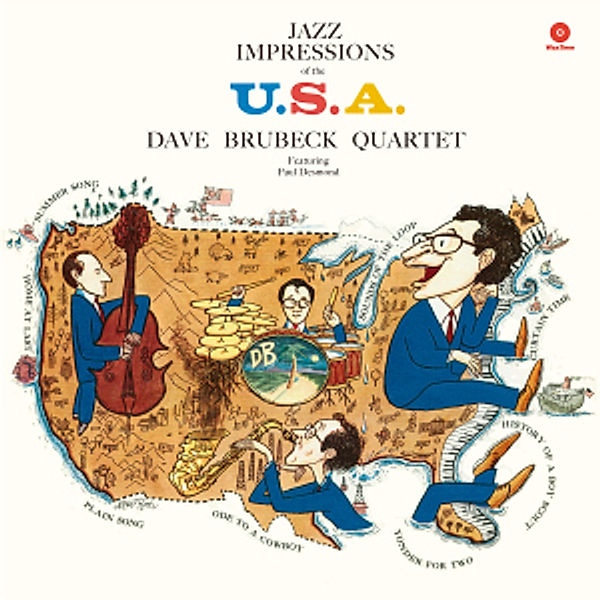 Jazz Impressions Of The Usa (Vinyl), Dave Quartet Brubeck