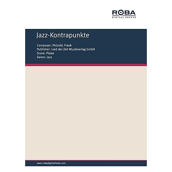 Jazz-Kontrapunkte, Frank Petzold