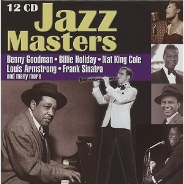 Jazz Masters 12 CDs, Diverse Interpreten