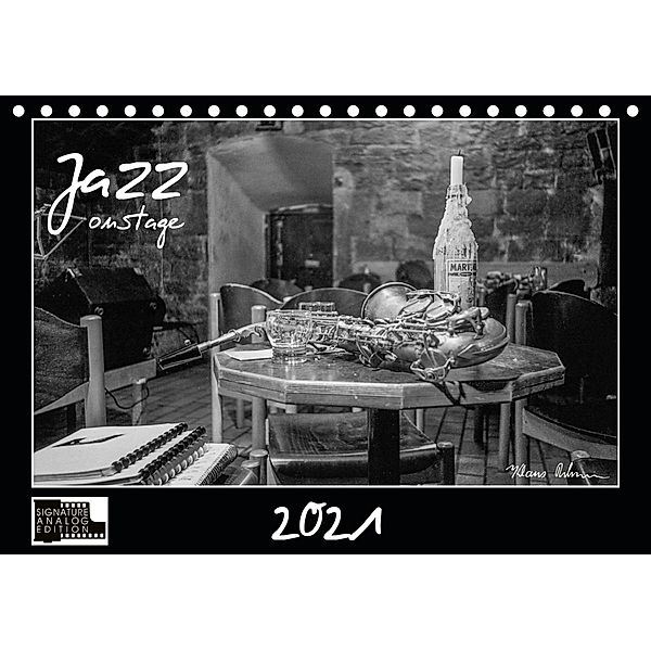 Jazz onstage (Tischkalender 2021 DIN A5 quer), Klaus Rohwer