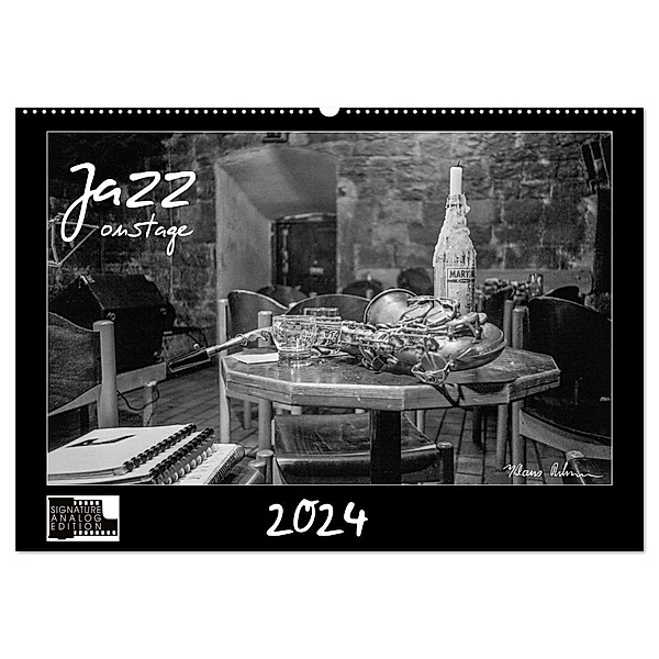 Jazz onstage (Wandkalender 2024 DIN A2 quer), CALVENDO Monatskalender, Klaus Rohwer