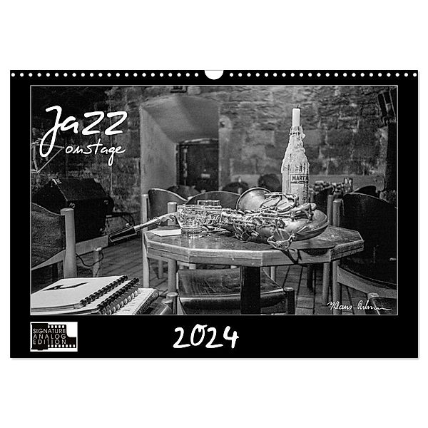 Jazz onstage (Wandkalender 2024 DIN A3 quer), CALVENDO Monatskalender, Klaus Rohwer