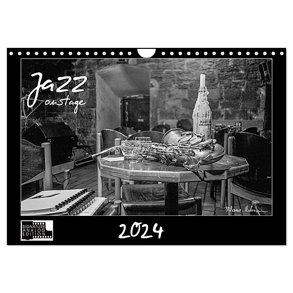 Jazz onstage (Wandkalender 2024 DIN A4 quer), CALVENDO Monatskalender, Klaus Rohwer