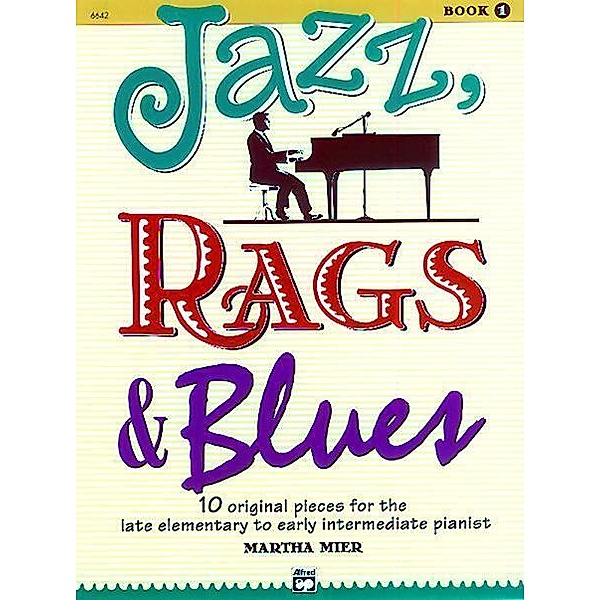 Jazz, Rags & Blues, for piano.Vol.1, Martha Mier