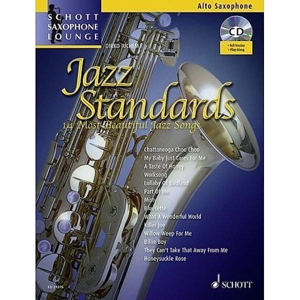 Jazz Standards, Alt-Saxophon, m. Audio-CD