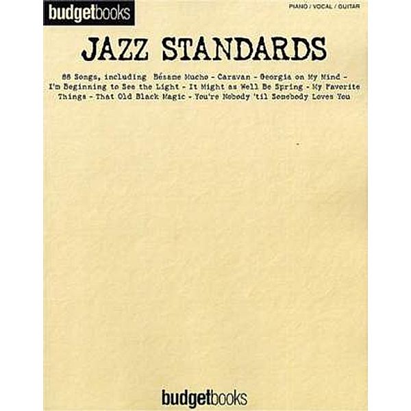 Jazz Standards, Songbook