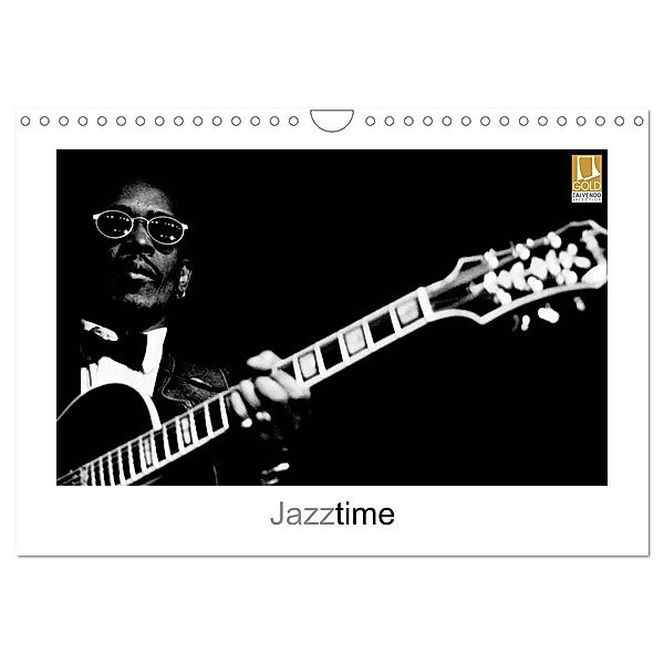 Jazztime (Wandkalender 2024 DIN A4 quer), CALVENDO Monatskalender, Jan Scheffner