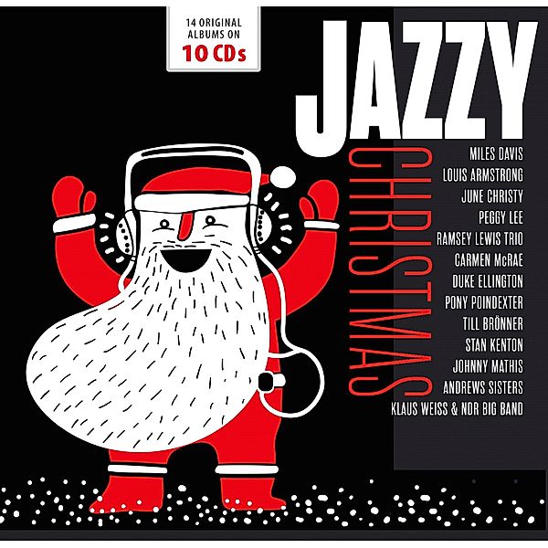 Jazzy Christmas, 10 CDs, Various
