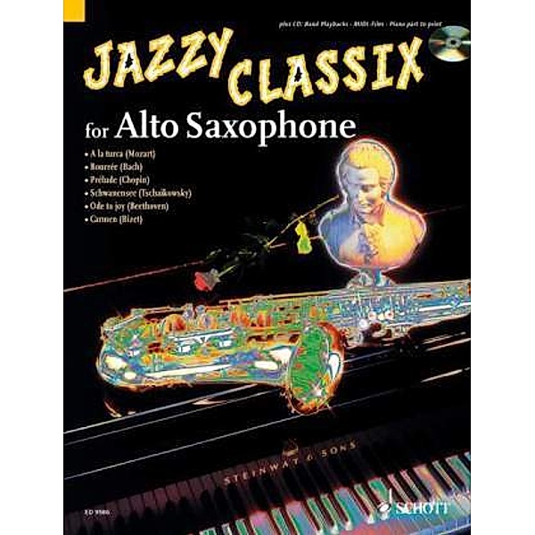 Jazzy Classix for Alto Saxophone, m. Audio-CD
