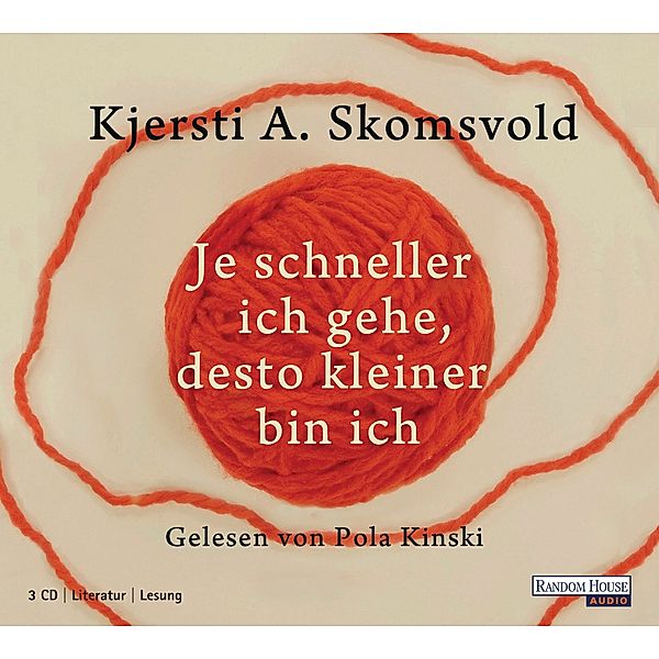 Je schneller ich gehe, desto kleiner bin ich, 3 Audio-CDs, Kjersti A. Skomsvold