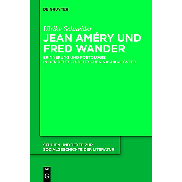 Jean Améry und Fred Wander, Ulrike Schneider