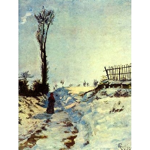Jean-Baptiste Armand Guillaumin - Hohlweg im Schnee - 2.000 Teile (Puzzle)