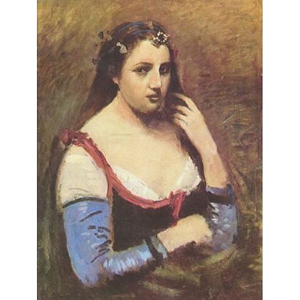 Jean-Baptiste-Camille Corot - Frau mit Margeriten - 1.000 Teile (Puzzle)