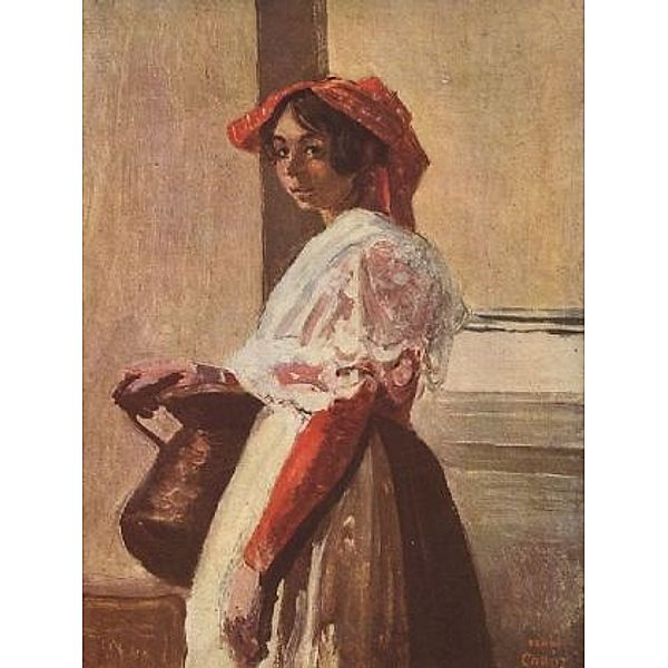 Jean-Baptiste-Camille Corot - Italienerin mit Krug - 100 Teile (Puzzle)