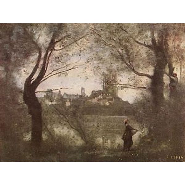 Jean-Baptiste-Camille Corot - Kathedrale von Nantes - 100 Teile (Puzzle)