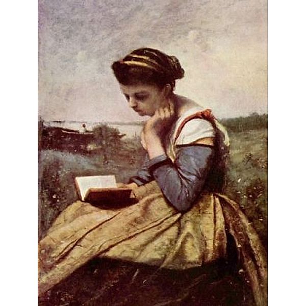 Jean-Baptiste-Camille Corot - Lesende Frau - 100 Teile (Puzzle)
