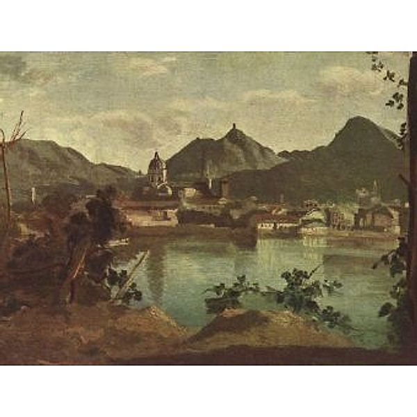 Jean-Baptiste-Camille Corot - Stadt und See von Como - 100 Teile (Puzzle)