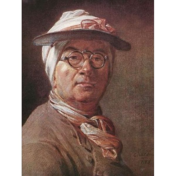 Jean-Baptiste Siméon Chardin - Selbstporträt mit Brille - 2.000 Teile (Puzzle)