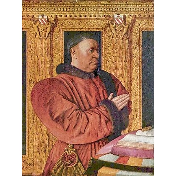 Jean Fouquet - Porträt des Guillaume Juvénal des Ursins - 100 Teile (Puzzle)