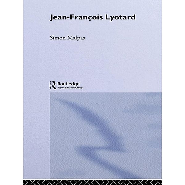 Jean-François Lyotard, Simon Malpas