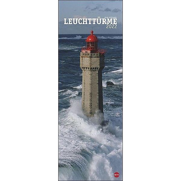 Jean Guichard: Leuchttürme Vertical Kalender 2022, Jean Guichard