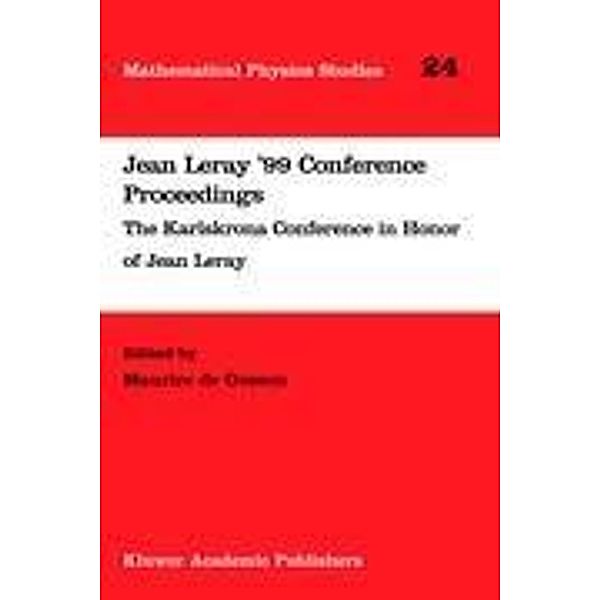 Jean Leray '99 Conference Proceedings