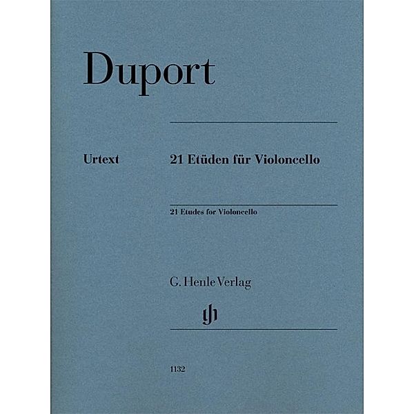 Jean-Louis Duport - 21 Etüden für Violoncello