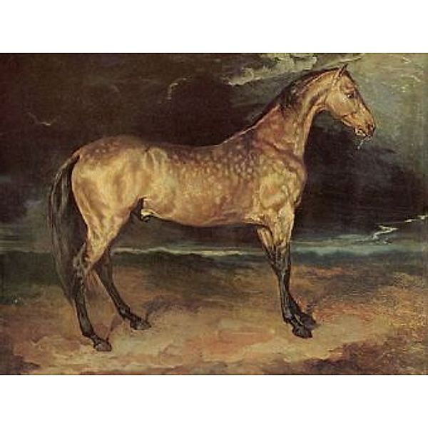 Jean Louis Théodore Géricault - Pferd im Gewitter - 1.000 Teile (Puzzle)