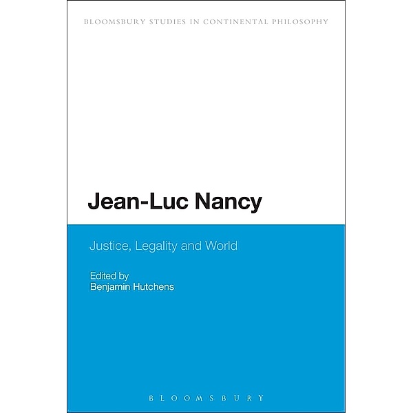 Jean-Luc Nancy / Continuum Studies in Continental Philosophy