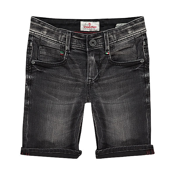 Vingino Jeans-Bermudas CHARLIE in black vintage