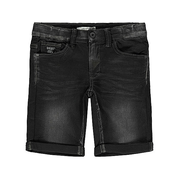 name it Jeans-Bermudas NKMSOFUS DNMCLASS 7452 in black denim