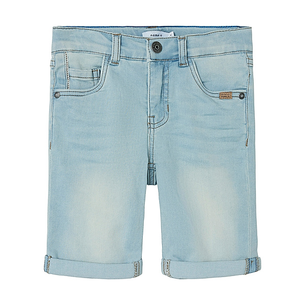 name it Jeans-Bermudas NKMTHEO DNMCLAS in light blue denim