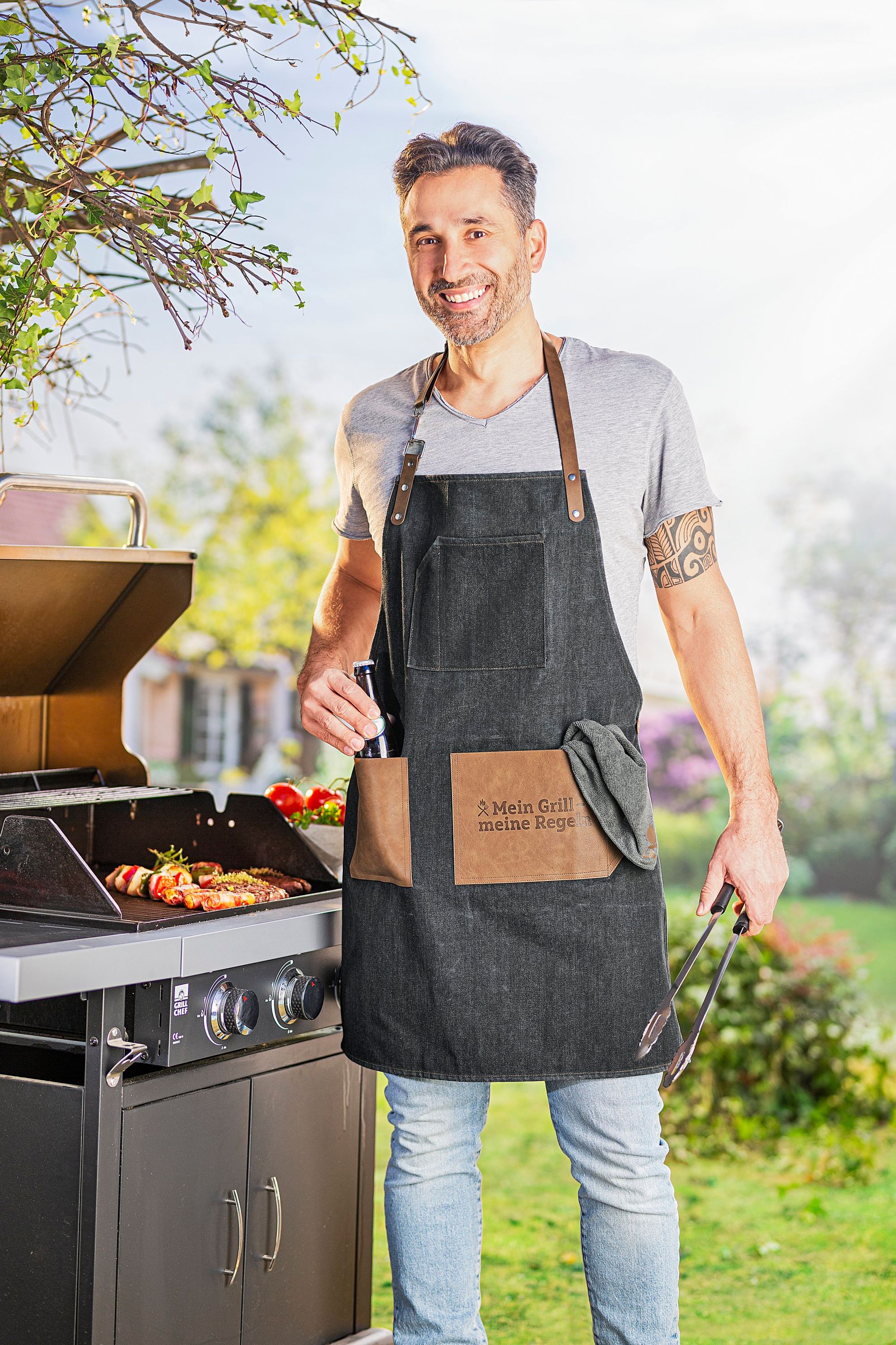 Jeans-Grillschürze jetzt bei Weltbild.at bestellen