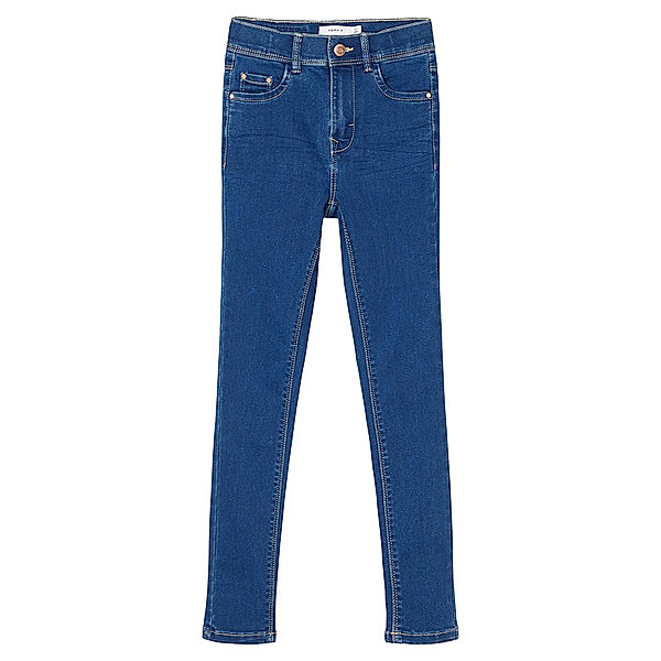 name it Jeans-Hose NKFPOLLY DNMTINDY HW Skinny Fit in medium blue