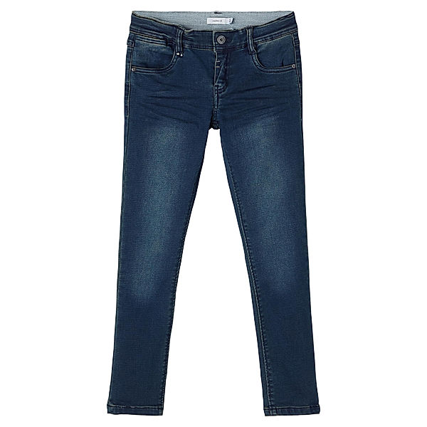 name it Jeans-Hose NKMROBIN DNMTOBOS 3538 Slim Fit in dark blue denim