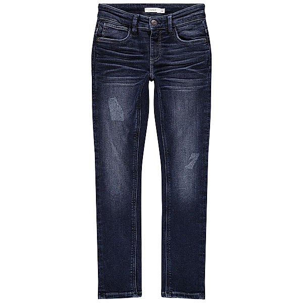 name it Jeans-Hose NKMSILAS DNMBATAY 3404 Slim Fit  in dark blue denim