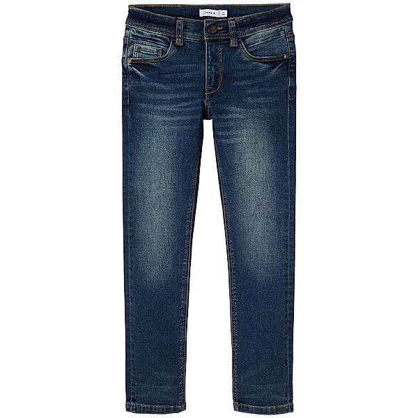 name it Jeans-Hose NKMSILAS DNMTOGO 3537 in dark blue denim