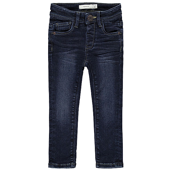 name it Jeans-Hose NMFPOLLY DNMBATAY 3419 Skinny Fit in dark blue denim