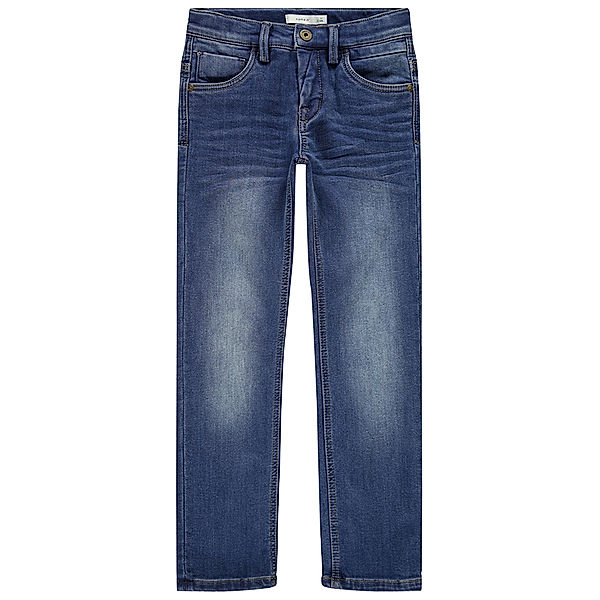 name it Jeans-Hose NMMRYAN DNMBATOTOS 2404 gefüttert in medium blue denim