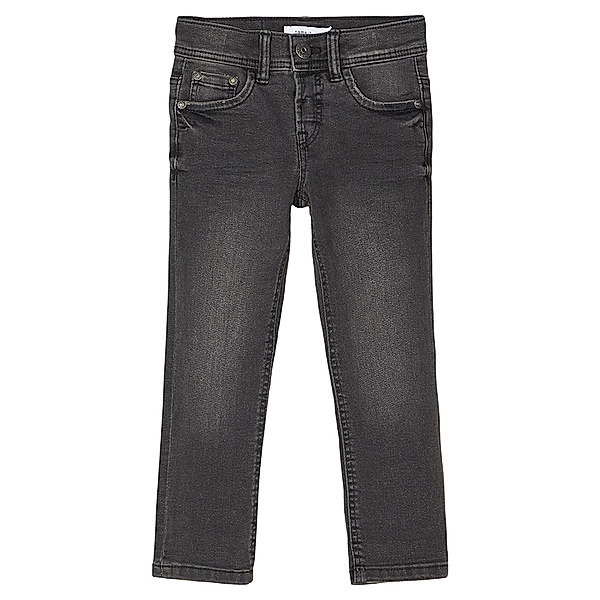 name it Jeans-Hose NMMSILAS DNMTHRIS Slim Fit in black
