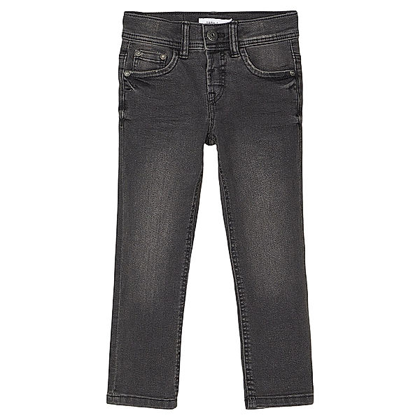 name it Jeans-Hose NMMSILAS DNMTHRIS Slim Fit in black