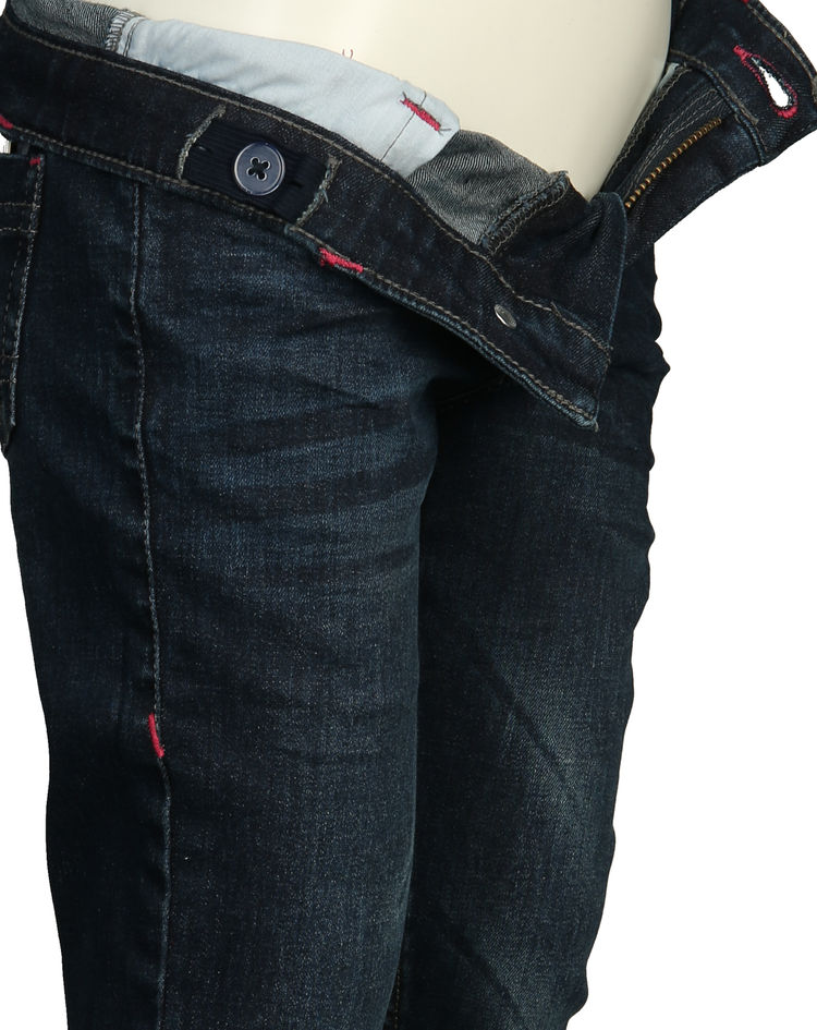 Jeans-Hose PINKES HERZ Skinny Fit in dunkelblau kaufen